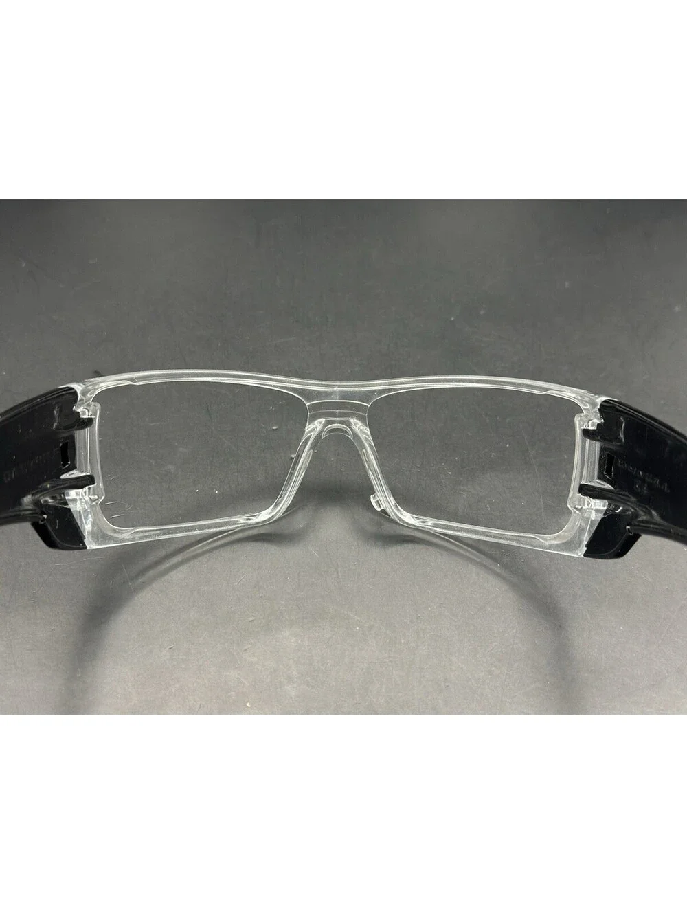 Oakley Batwolf Polished Clear/Black Frame